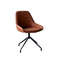 SILLA DE ESCRITORIO - DARIEN TABACO GIRATORIA